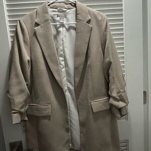 H&M Light Tan Blazer